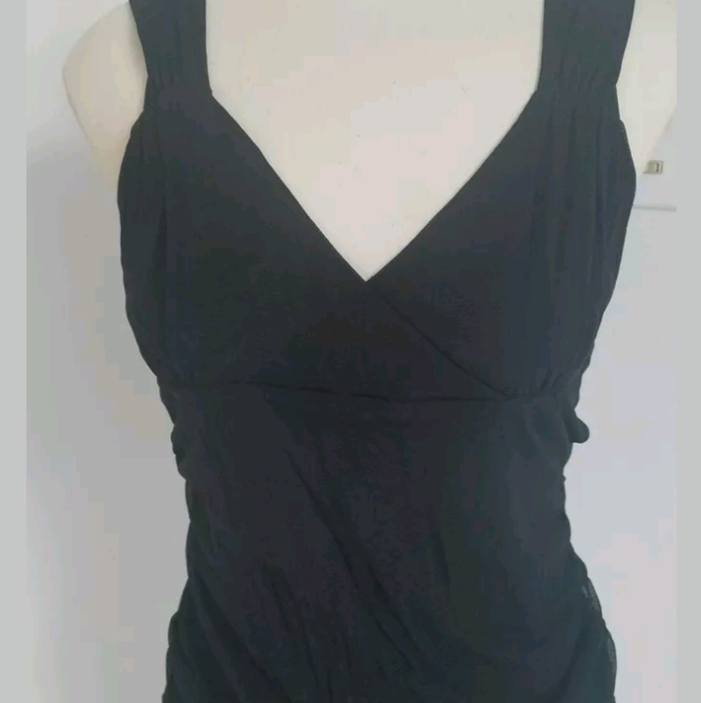 Michael Kors Black Shear Tank top